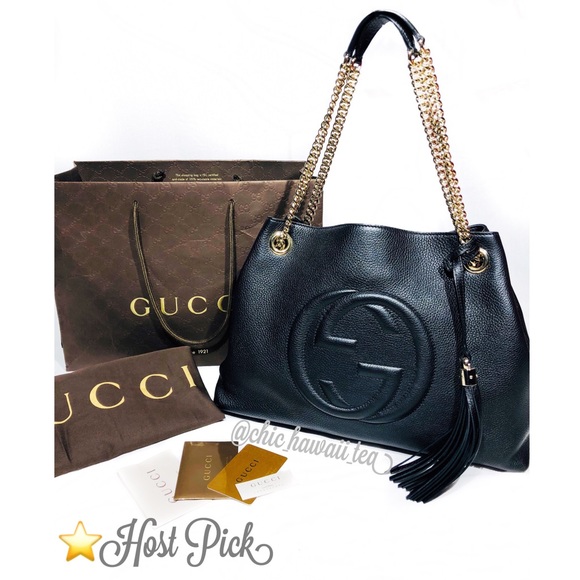 Gucci Handbags - NEW Authentic Gucci Soho Shoulder Bag Tote